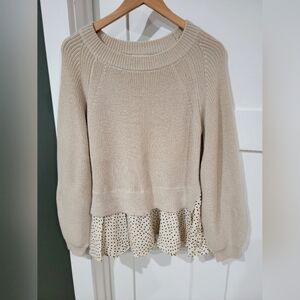 Blu Pepper Layered Sweater